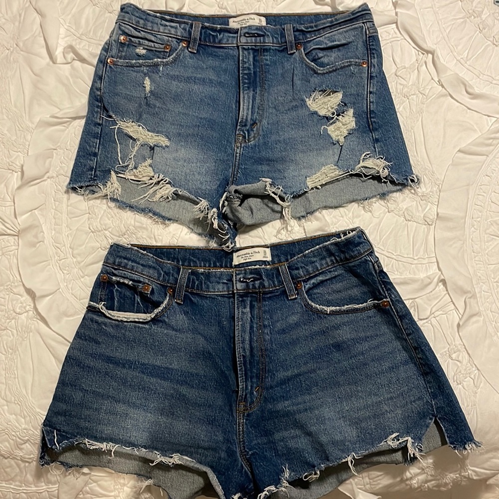 Abercrombie Jean Shorts Curve Love 31/12